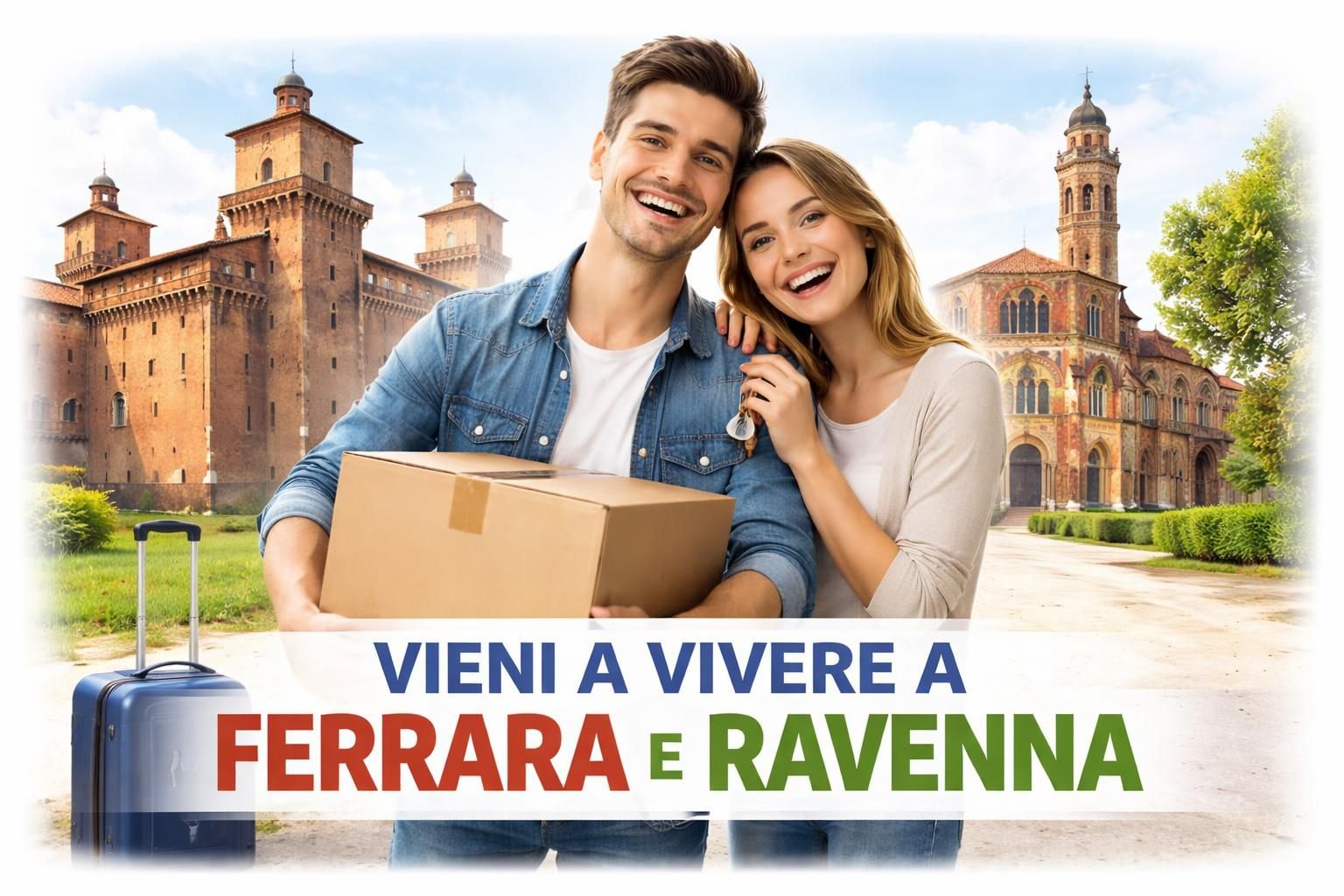 Vieni a vivere a Ferrara e Ravenna
