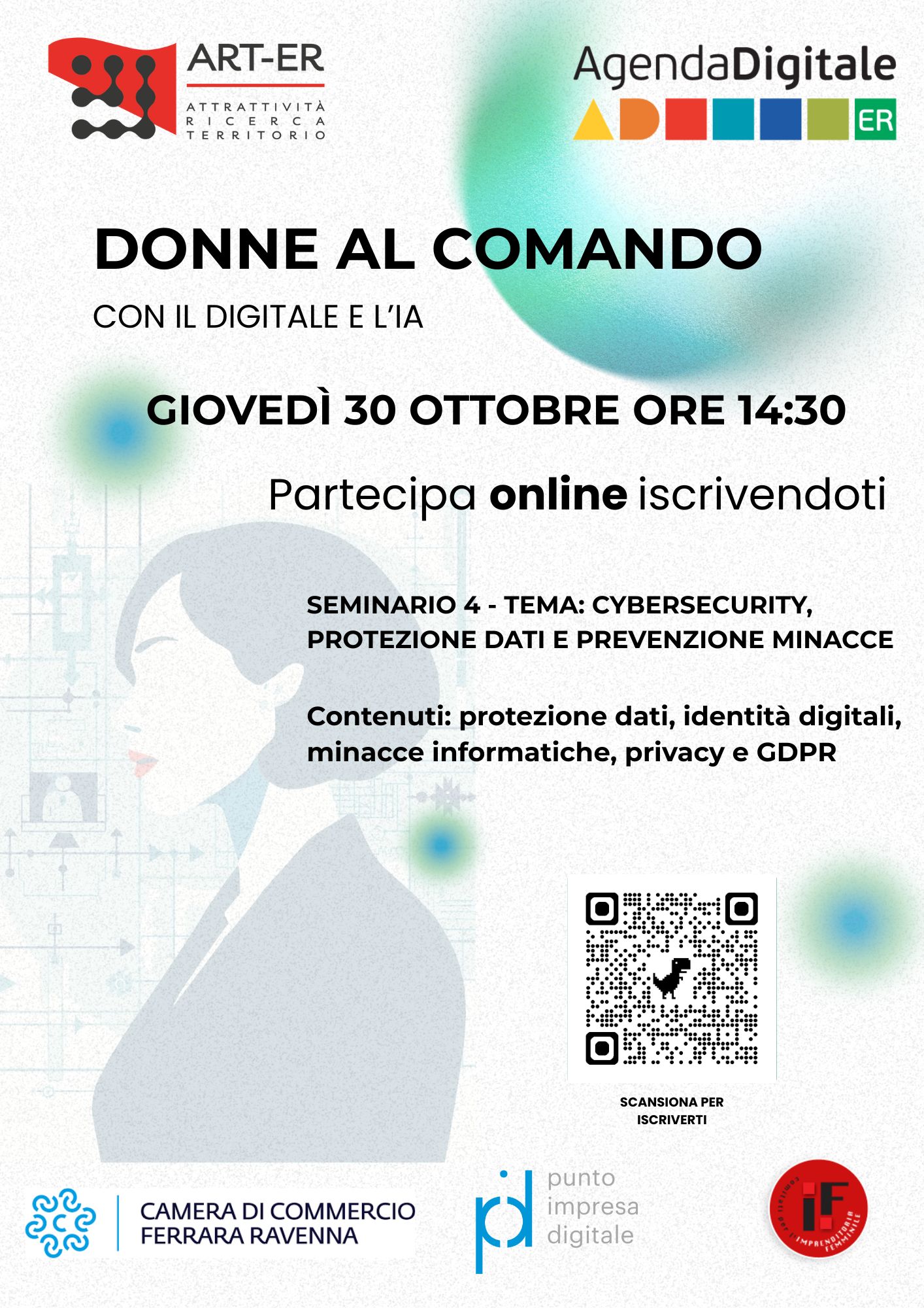 Cybersecurity, protezione dati e prevenzione minacce webinar 30_10 Cybersercurity